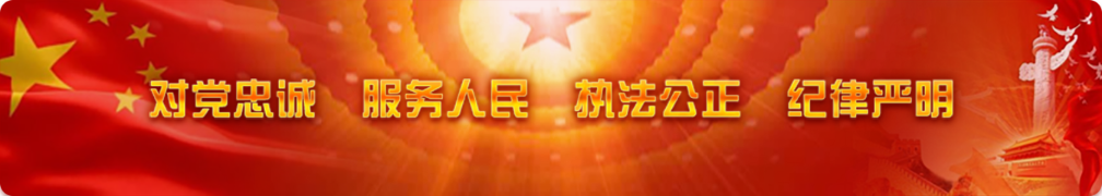 对党忠诚，服务人民，执法公正，纪律严明